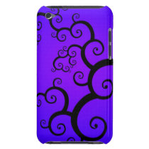 Purple Spiral iPod Touch Case-Mate Barely There™