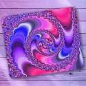 Purple Spiral mousepads by annaleeblysse Purple Spiral mousepads
