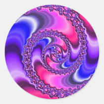 Purple Spiral stickers