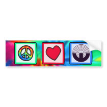 Purple Sport Shooting Bumper Stickers