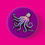 Purple Spotted Octopus Button Purple Spotted Octopus Button