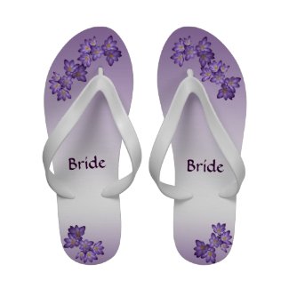 Purple Spring Floral Bride