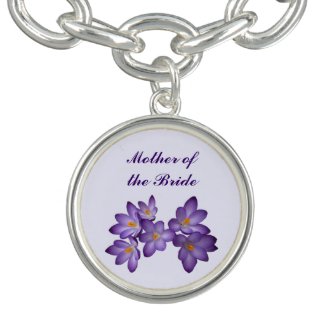 Purple Spring Floral Wedding Mother of the Bride
