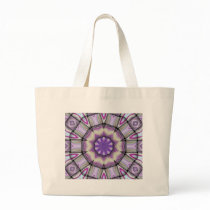Purple Square Kaleidoscope bags