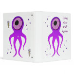 Purple Squid Avery binder