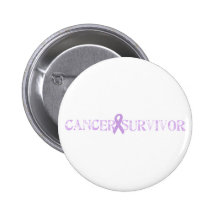 Purple Stamp Survivor Button