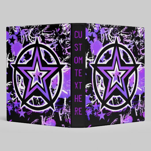 Purple Star Binder