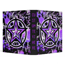 Purple Star Binder by Artamatik Purple Star Binder