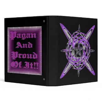 Purple Star Binder binder