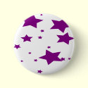 Purple Star Button by SaintsandSailors Purple Star Button