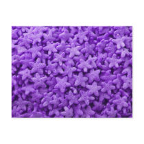 Purple Star Cereal Post Card