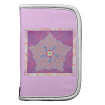 Purple Star Fractal Pattern Organizer