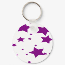 purple star keychains by NixxysPicks purple star keychains