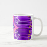 Purple Star Shield 2 Coffee Mugs