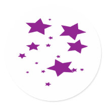purple star stickers by NixxysPicks purple star stickers
