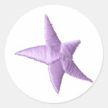 Purple Star Sticker