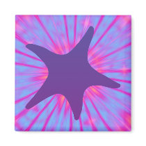 Purple Starfish magnets