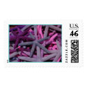 Purple starfish postage