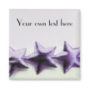 Purple Stars Magnet by emele1 Purple Stars Magnet