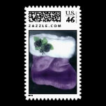 purple stocking postage