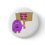 Purple Straight but Not Narrow Button