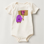 Purple Straight but Not Narrow T Shirt