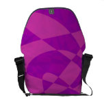 Purple Stream messenger bags