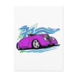 Purple Street Rod Postcards