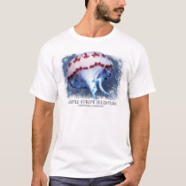 Purple Stripe Jellyfish t-shirts