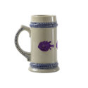 Purple Striped Cowfish mugs by tartanphoenix Purple Striped Cowfish mugs