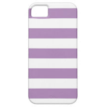 Purple Stripes Pattern iPhone 5 Case