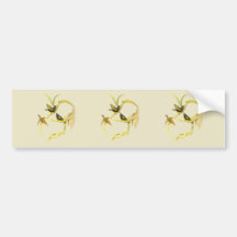 Purple Sunbird Bumper Sticker