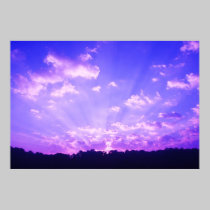 Purple Sunrise posters