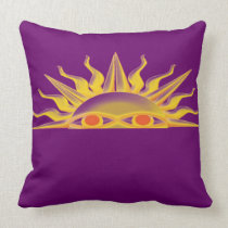 Purple SunRise pillows