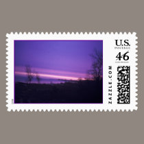 Purple Sunset postage