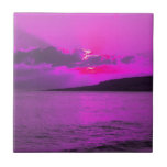 Purple Sunset Tile