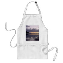 Purple Sunset Watercolor - Psalm 16:6 aprons