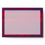 Purple Sunset Wedding envelopes