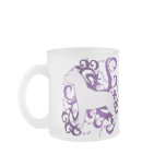 Purple Swirl American Pit Bull Terrier Mug