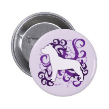 Purple Swirl American Pit Bull Terrier Pins