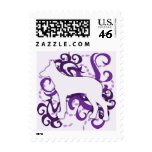 Purple Swirl Beauceron postage