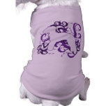 Purple Swirl Bedlington Terrier Pet Clothing