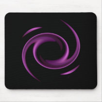 Purple Swirl Design Mousepad by tasha326 Purple Swirl Design Mousepad