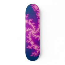 Purple Swirl - Fractal Art Skateboard Deck