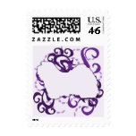 Purple Swirl Havanese postage