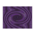 purple swirl postcards