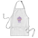 Purple Swirl Sprinkle Cupcake aprons by candystore Purple Swirl Sprinkle Cupcake aprons