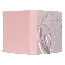 Purple Swirls Binder