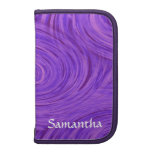 Purple Swirls Organizers