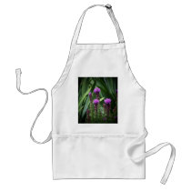 purple tasseld flower aprons by PhotoLisa purple tasseld flower aprons